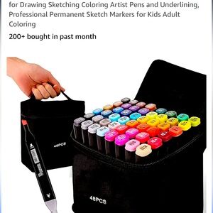 48 colors marker set